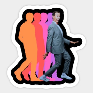 Classic Pee Wee Herman Sticker